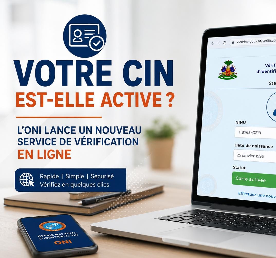 Votre CIN est-elle active? L’ONI lance un nouveau service de vérification en ligne
