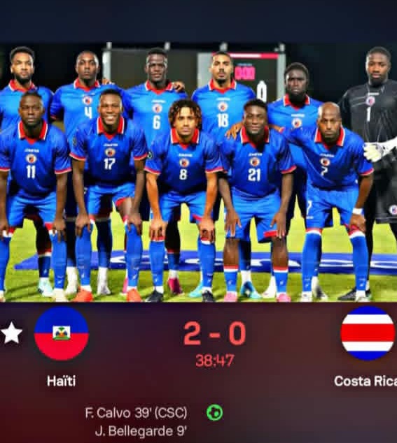 Deuxième victoire consécutive d'Haïti avec son nouvel entraîneur dans la Ligue des nations de la CONCACAF 