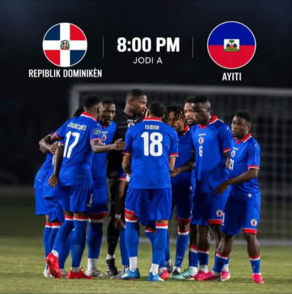 Ligue des nations de la CONCACAF: la sélection haïtienne de football est en déplacement ce soir à la République dominicaine pour une place en quarts d